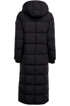 Holland Cooper Carrington Longline Coat Black