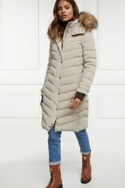Holland Cooper Chamonix Coat Stone Sale