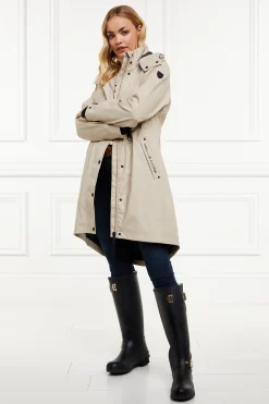 Holland Cooper Chartwell Rain Parka Stone Online