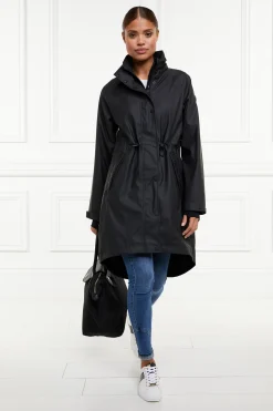 Holland Cooper Chartwell Rain Parka Black Sale