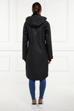 Holland Cooper Chartwell Rain Parka Black Sale