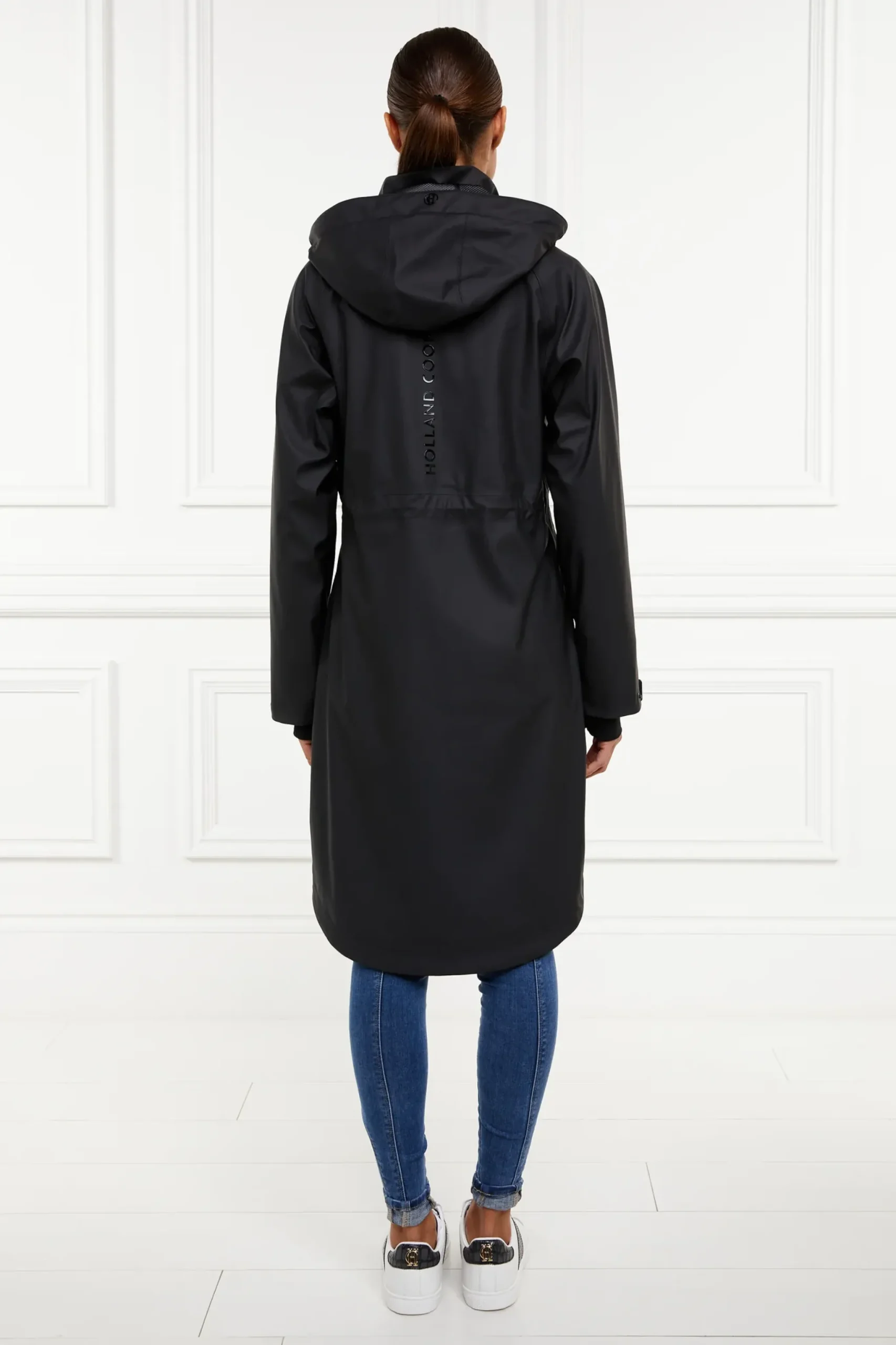 Holland Cooper Chartwell Rain Parka Black Sale