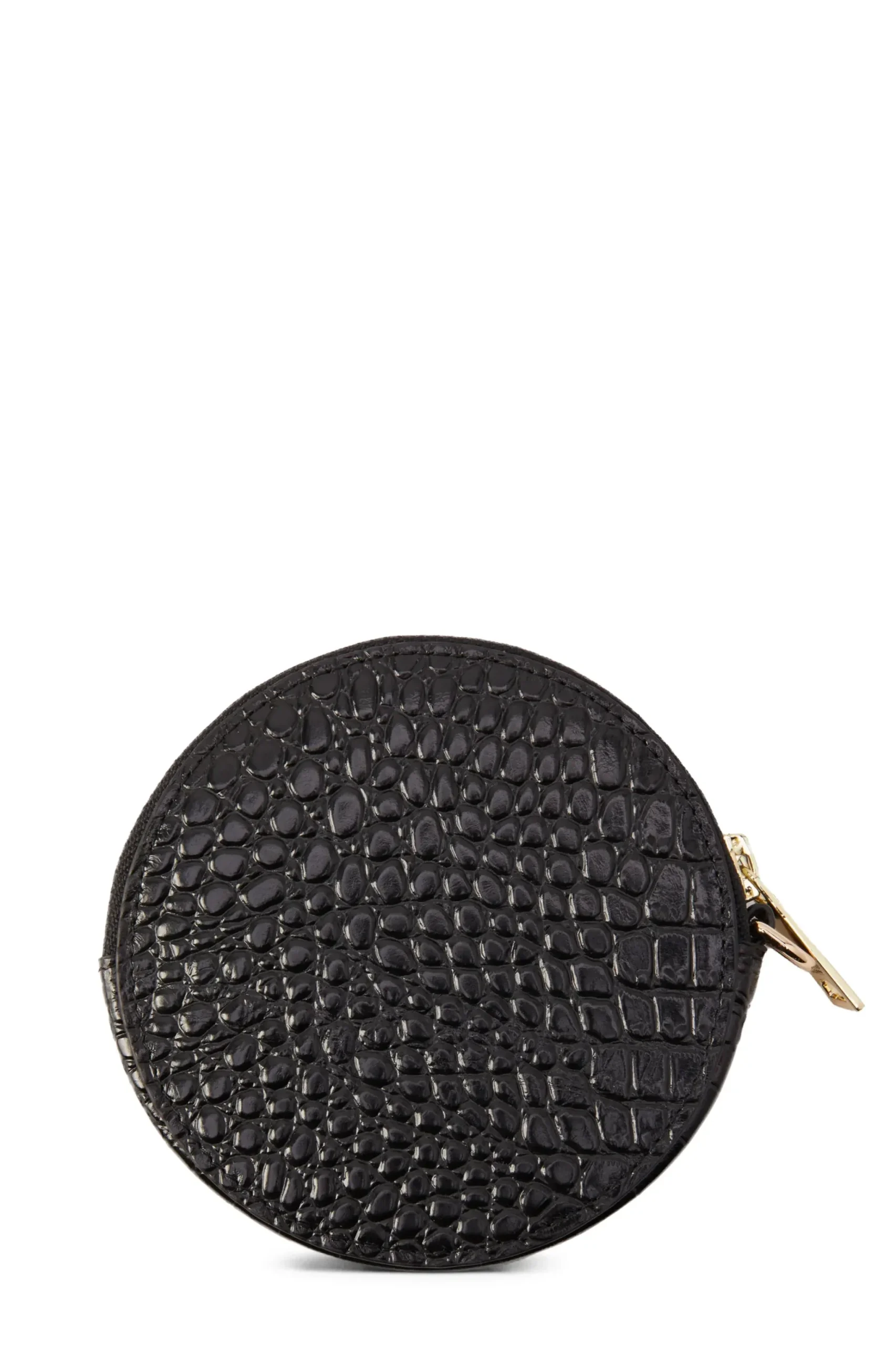 Holland Cooper Chelsea Coin Purse Black Croc Best