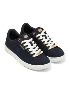 Holland Cooper Chelsea Court Trainer Ink Navy Clearance