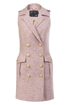 Holland Cooper Chelsea Dress Anniversary Pink Sale