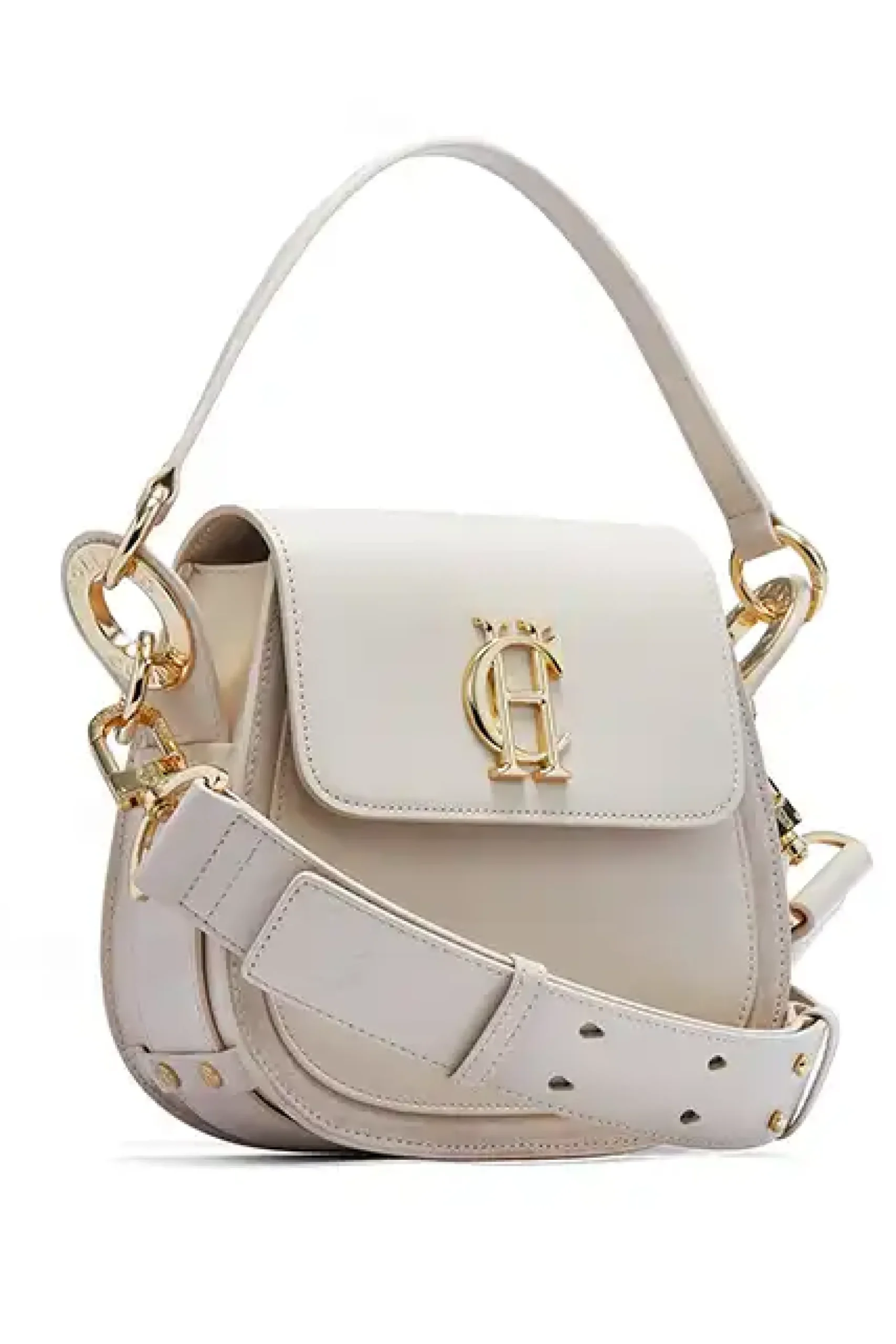 Holland Cooper Chelsea Saddle Bag Cream Best