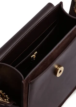 Holland Cooper Chelsea Saddle Bag Chocolate Hot