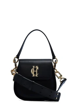 Holland Cooper Chelsea Saddle Bag Soft Black Outlet