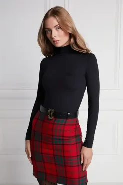 Holland Cooper Chelsea Skirt Red Tartan Sale