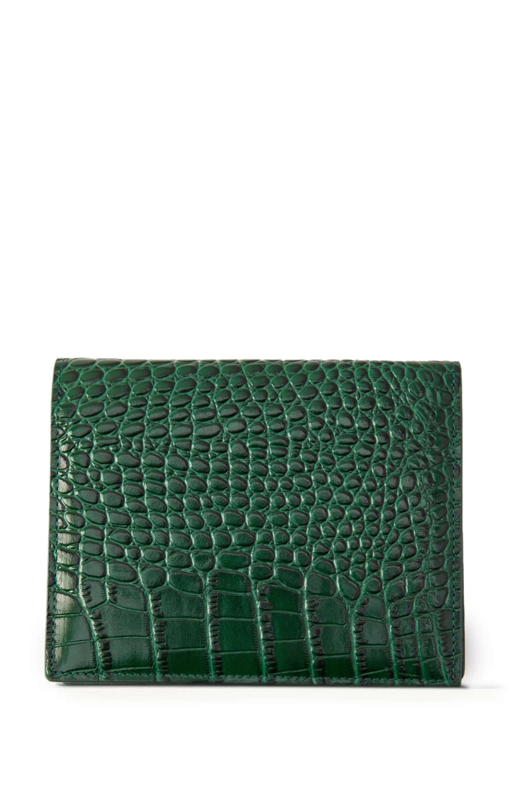 Holland Cooper Chelsea Wallet Emerald Croc New
