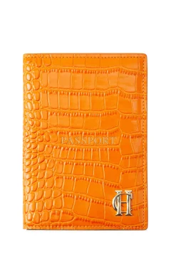 Holland Cooper Chelsea Wallet Tan Croc