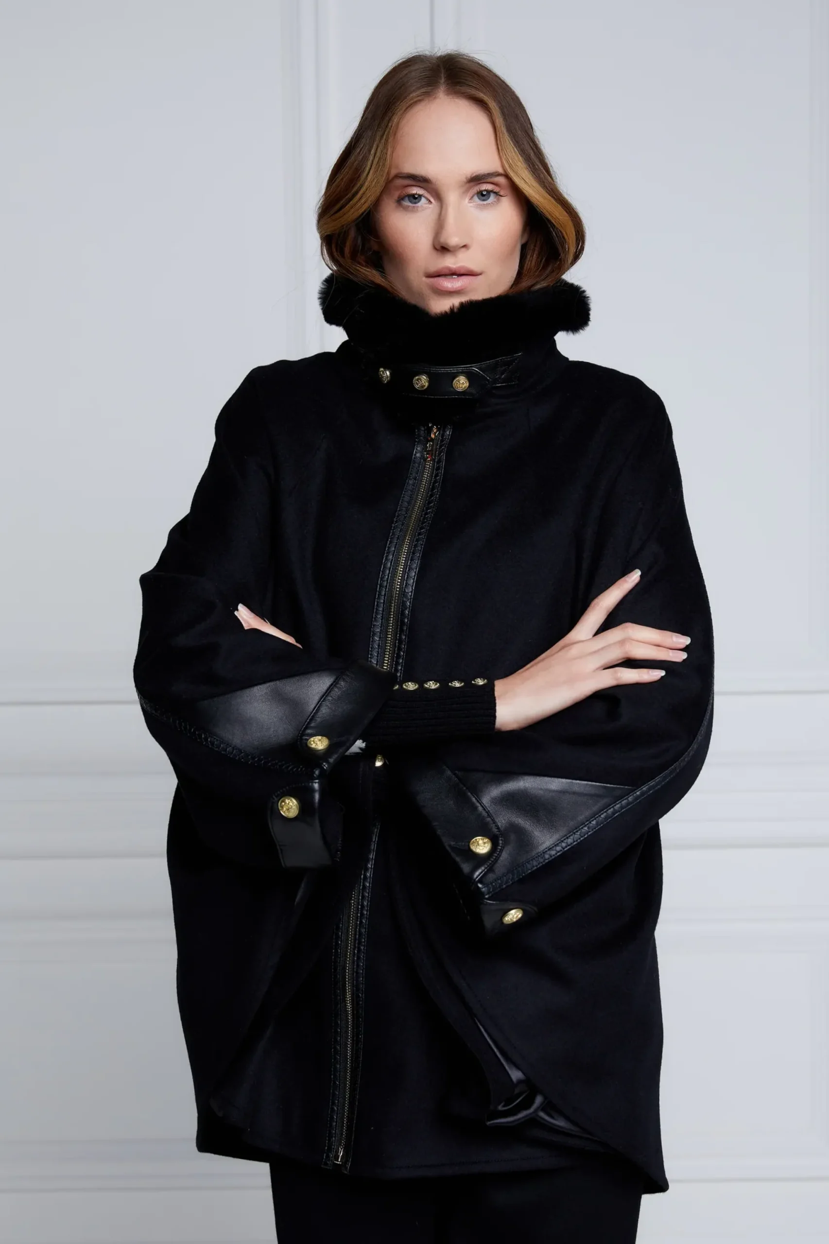 Holland Cooper Chiltern Cape Soft Black Sale