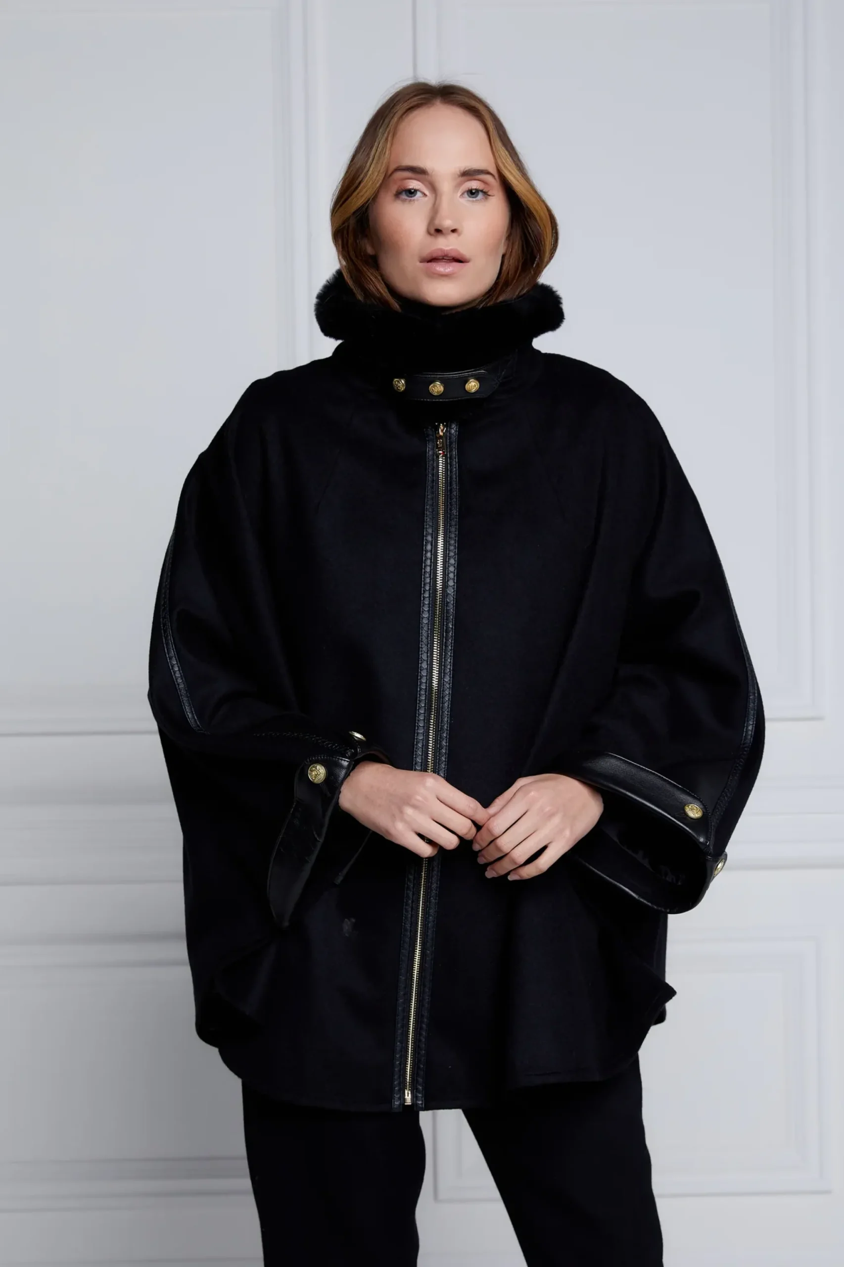 Holland Cooper Chiltern Cape Soft Black Sale
