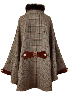 Holland Cooper Chiltern Cape Bourbon Tweed Online