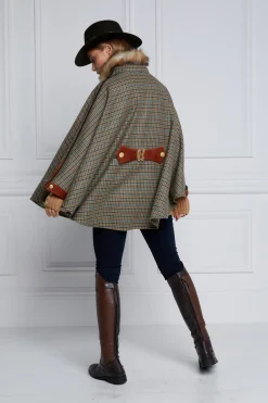 Holland Cooper Chiltern Cape Bredon Tweed Outlet