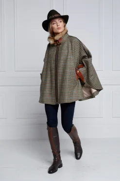 Holland Cooper Chiltern Cape Bredon Tweed Outlet
