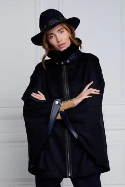 Holland Cooper Chiltern Cape Soft Navy Sale