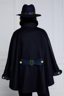Holland Cooper Chiltern Cape Soft Navy Sale