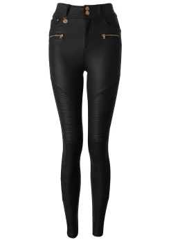 Holland Cooper Coated Biker Jean Sale