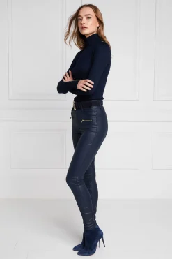 Holland Cooper Coated Jodhpur Jean Navy Hot