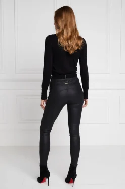 Holland Cooper Coated Jodhpur Jean Black Outlet