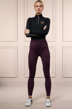 Holland Cooper Cooper Training Breeches Aubergine Hot