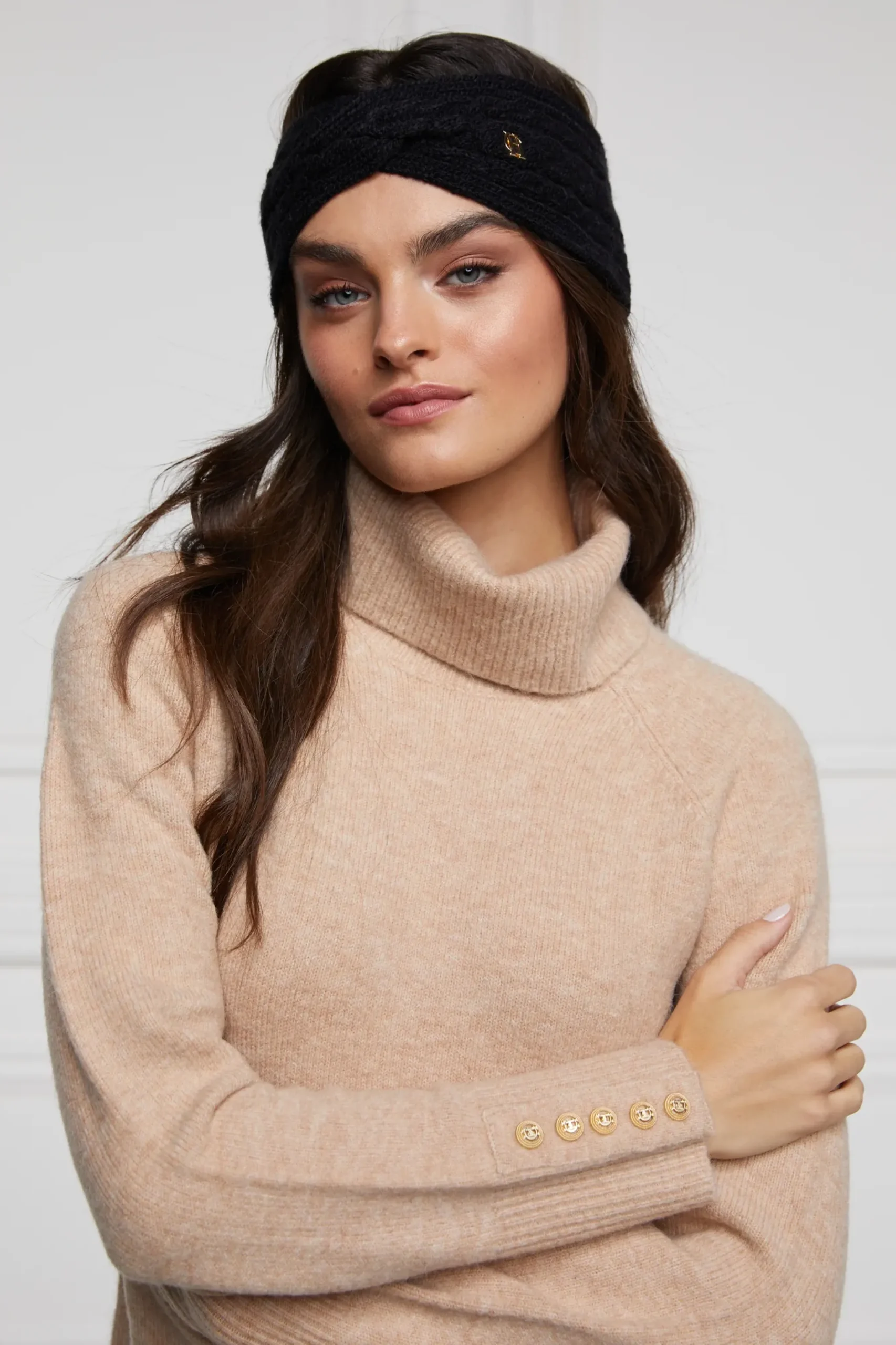 Holland Cooper Cortina Headband Black Hot