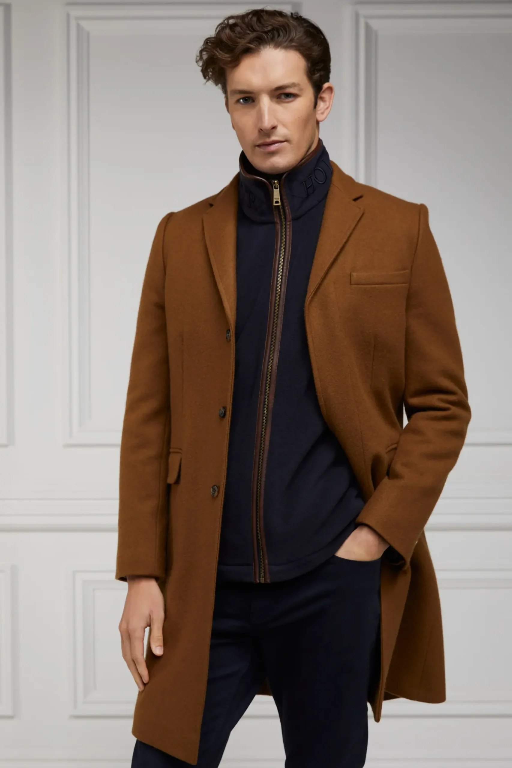 Holland Cooper Country Fleece Gilet Ink Navy Outlet