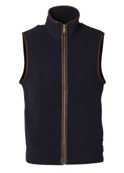 Holland Cooper Country Fleece Gilet Ink Navy Outlet