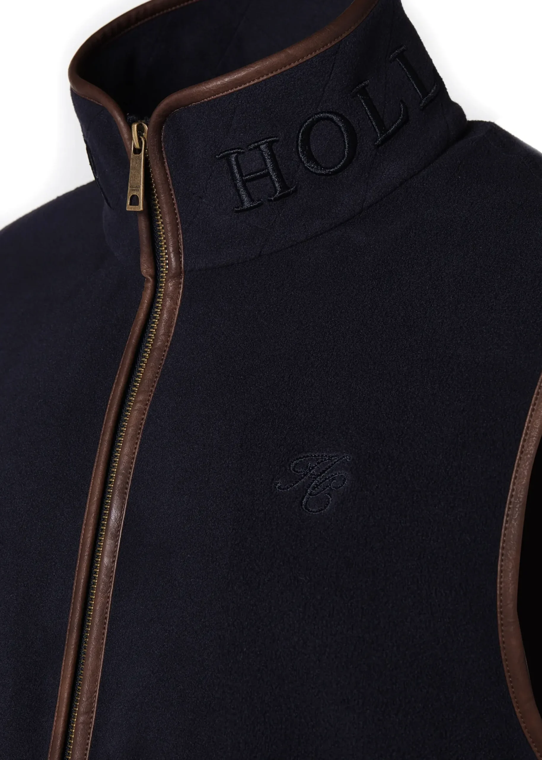 Holland Cooper Country Fleece Gilet Ink Navy Outlet