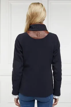 Holland Cooper Country Fleece Half Zip Ink Navy Sale