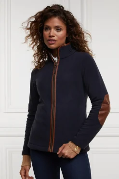 Holland Cooper Country Fleece Jacket Ink Navy Outlet