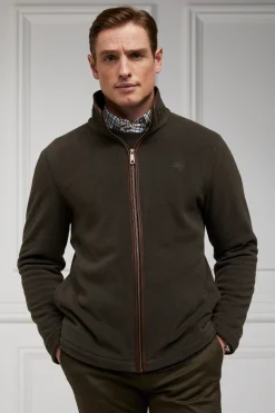 Holland Cooper Country Fleece Jacket Khaki Best