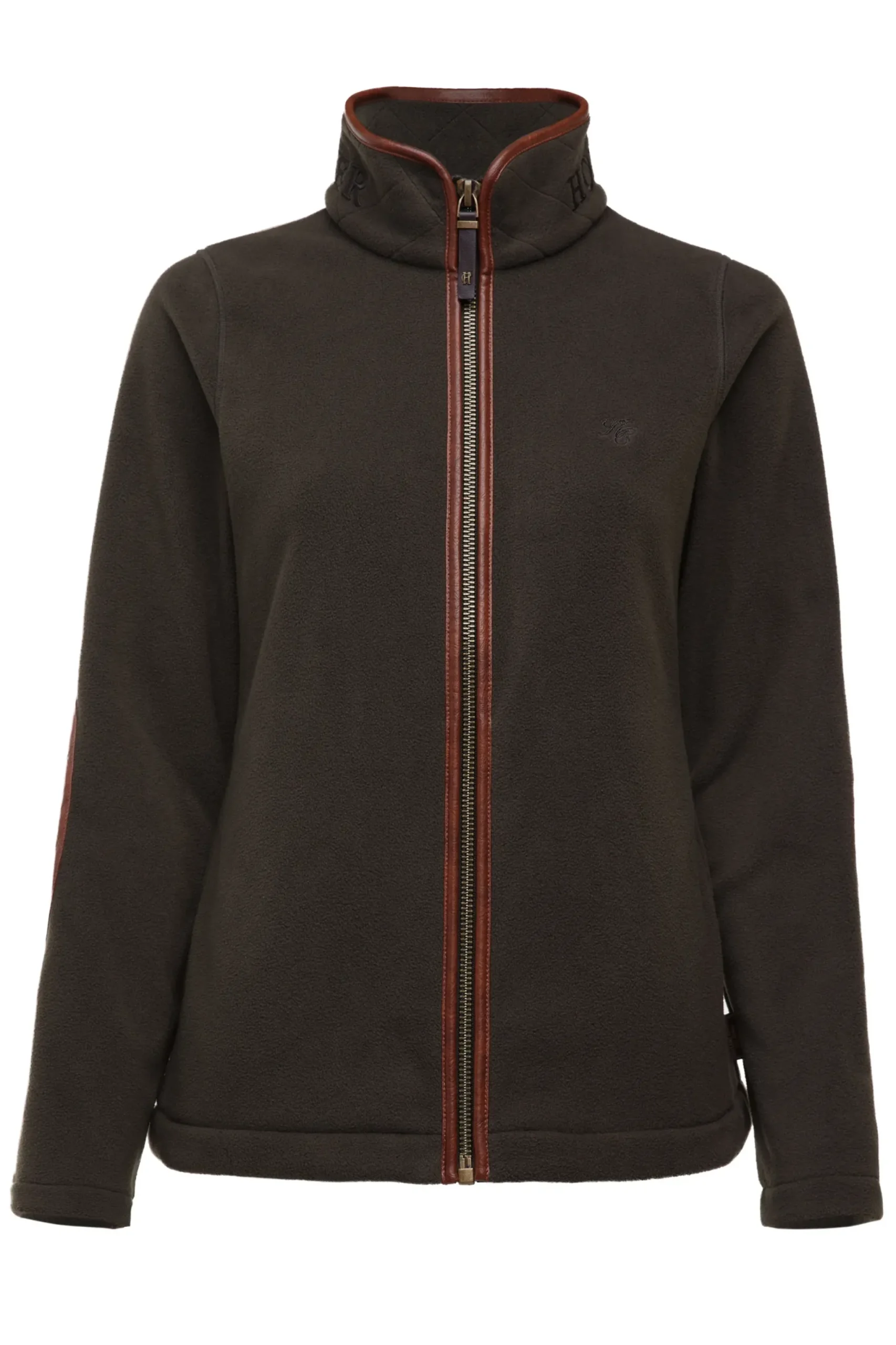 Holland Cooper Country Fleece Jacket Khaki Clearance