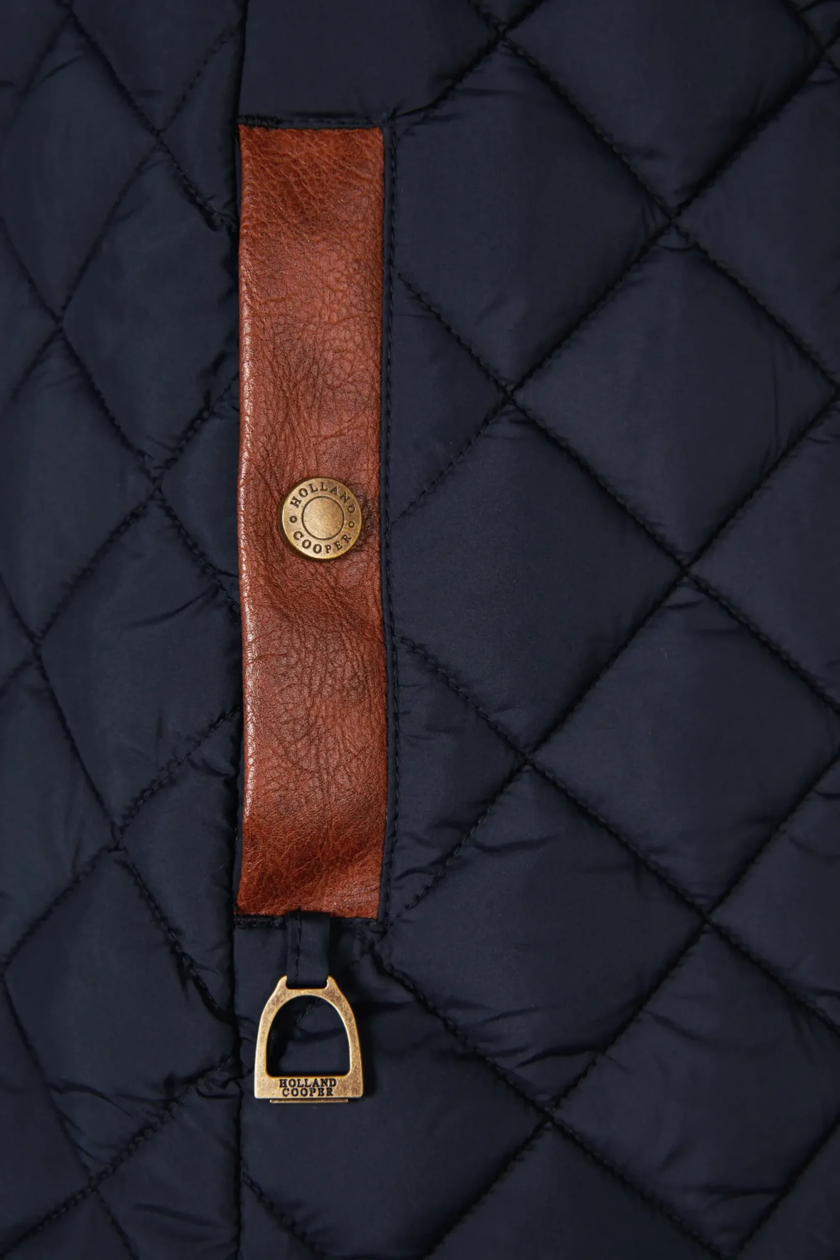 Holland Cooper Country Quilted Gilet Ink Navy Sale