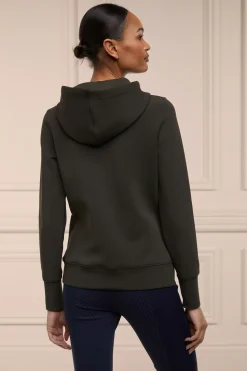 Holland Cooper Crystal Hoodie Heritage Khaki Outlet
