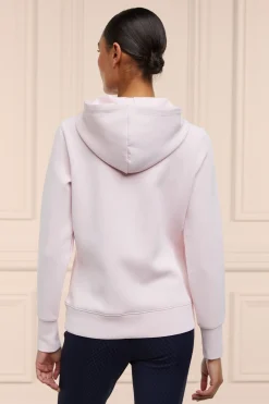 Holland Cooper Crystal Hoodie Blush