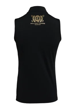 Holland Cooper Crystal Sleeveless Base Layer Black Outlet