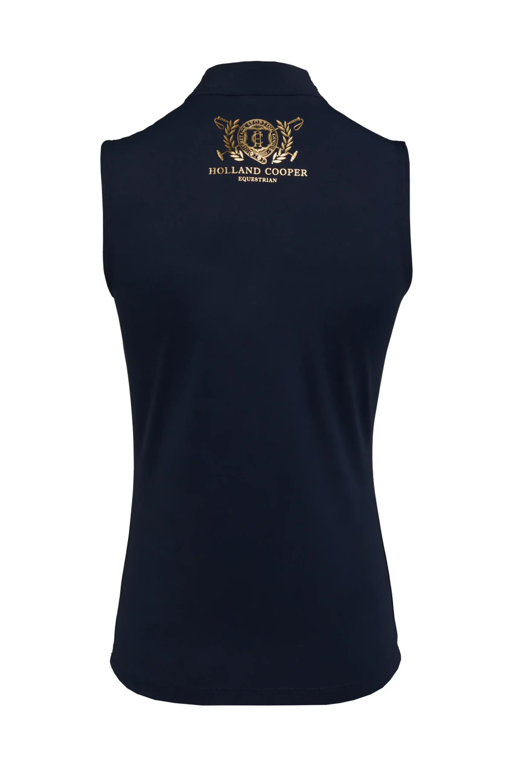 Holland Cooper Crystal Sleeveless Base Layer Ink Navy Best