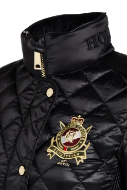 Holland Cooper Diamond Quilt Classic Jacket Black Hot