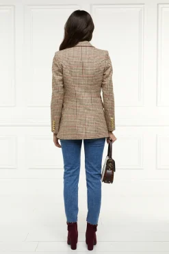 Holland Cooper Double Breasted Blazer Charlton Tweed Best