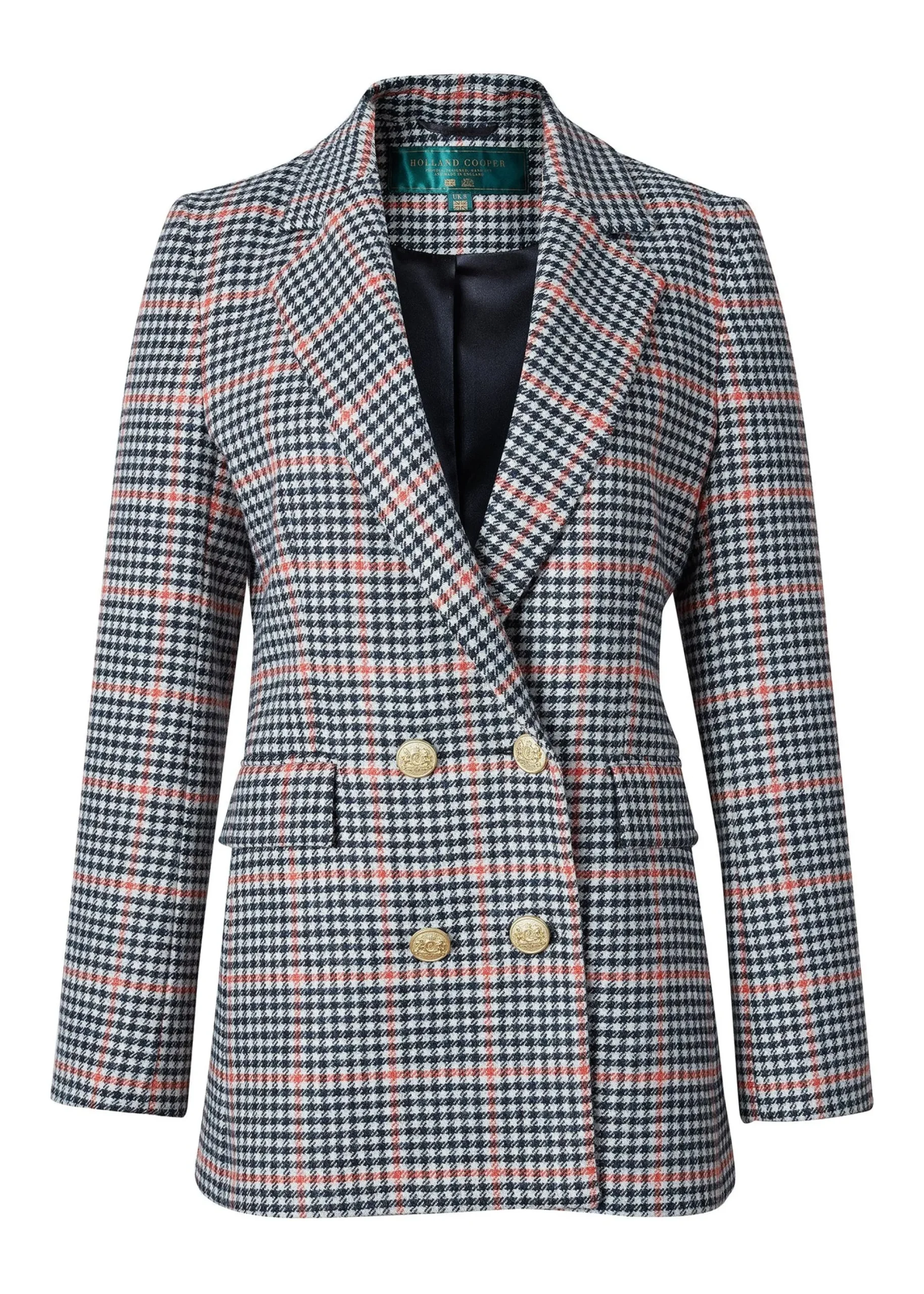 Holland Cooper Double Breasted Blazer Oyster Catcher Best