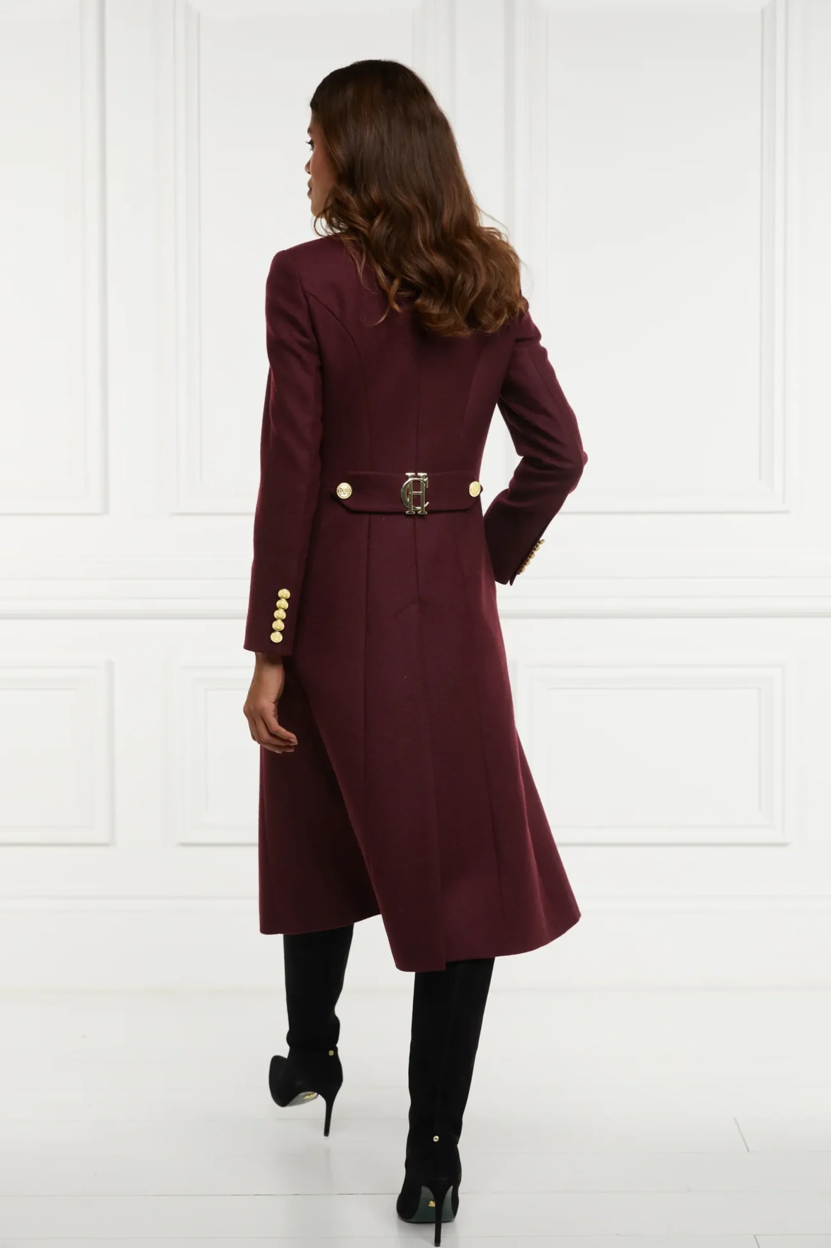 Holland Cooper Dowdeswell Coat Mulberry Sale