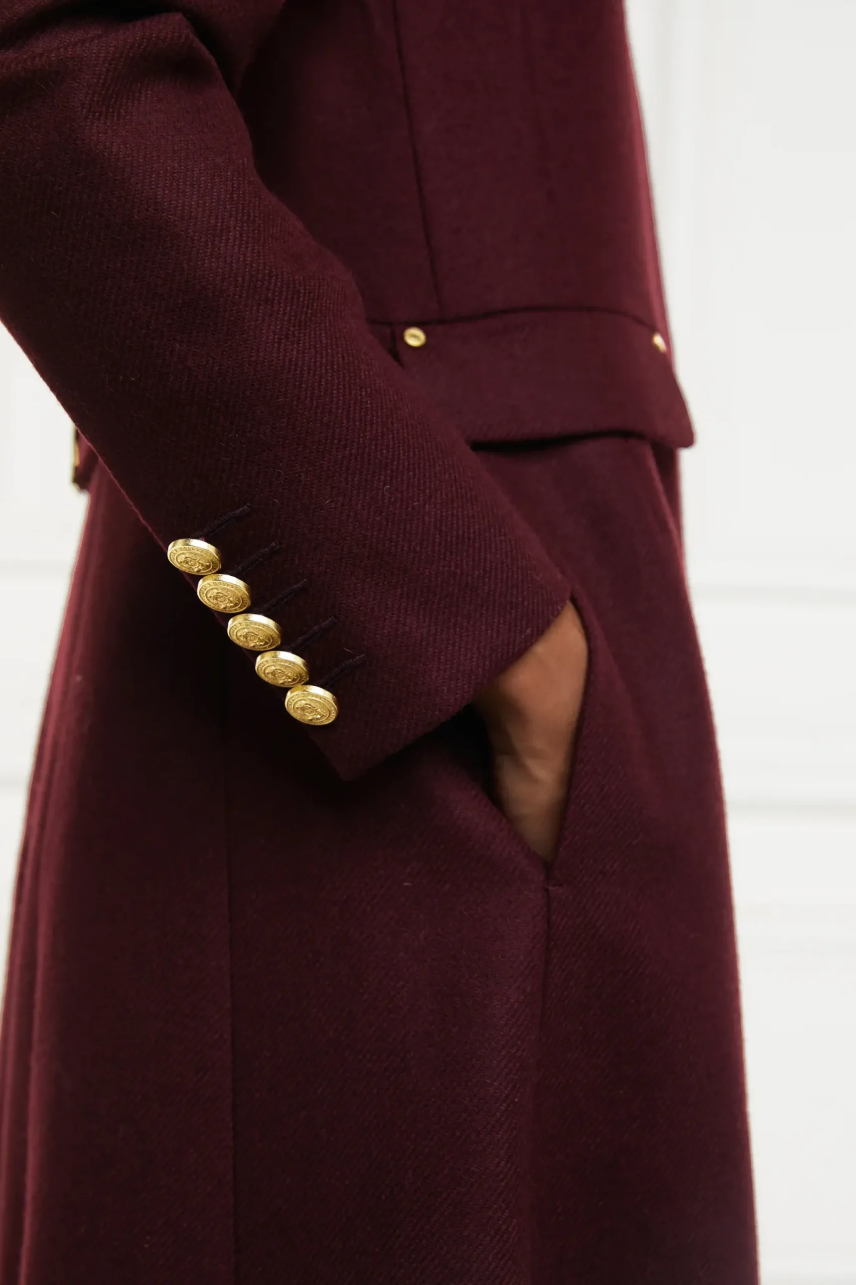 Holland Cooper Dowdeswell Coat Mulberry Sale