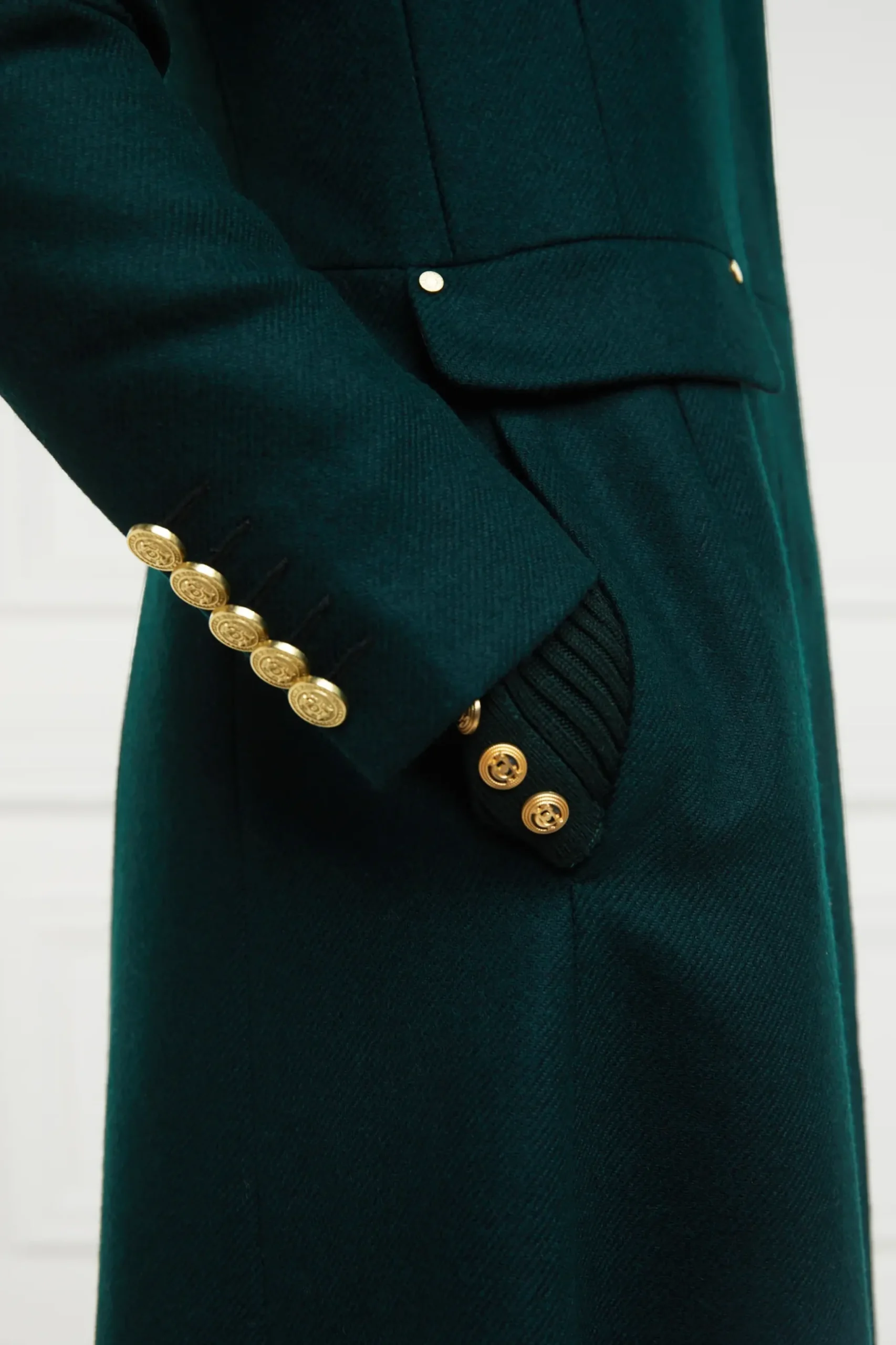 Holland Cooper Dowdeswell Coat Emerald Hot