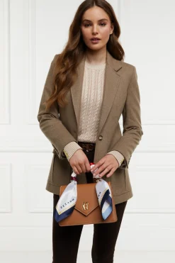 Holland Cooper Dowdeswell Scarf Bag Tan Contrast Hot