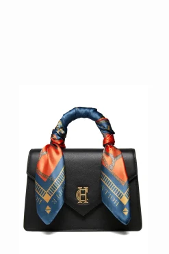 Holland Cooper Dowdeswell Scarf Bag Black Discount
