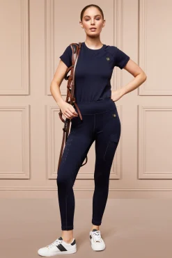 Holland Cooper Elite Legging Ink Navy Online