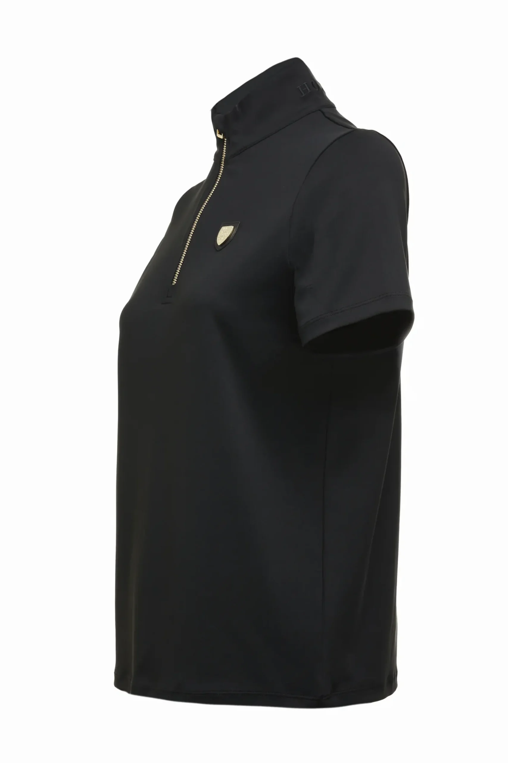 Holland Cooper Elite Short Sleeve Base Layer Black Clearance