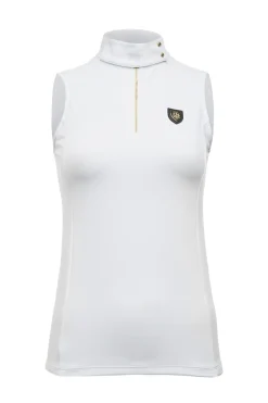 Holland Cooper Elite Sleeveless Base Layer White Sale